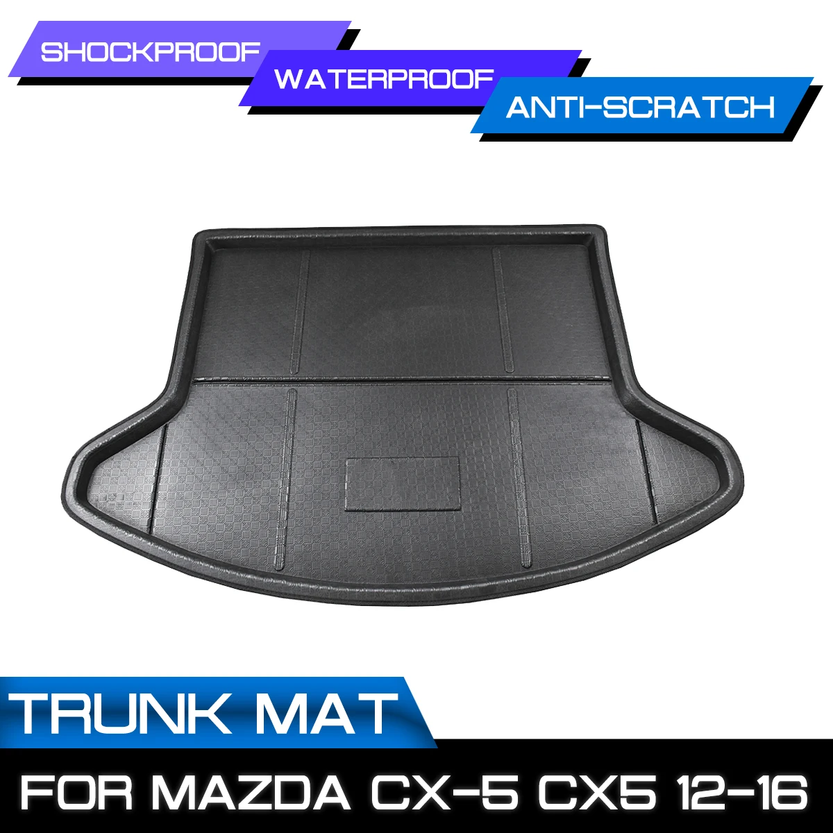 

Автомобильный напольный коврик, ковер для Mazda CX-5 CX5 2012 2013 2014 2015 2016, задний багажник, защита от грязи