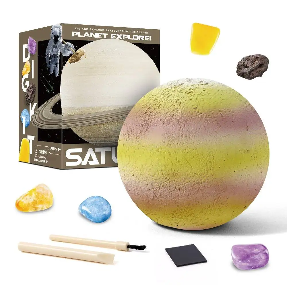 

Научные и обучающие игрушки, развивающие детские популярные научные восемь планет Солнечной системы, исследование драгоценных камней, дуг...