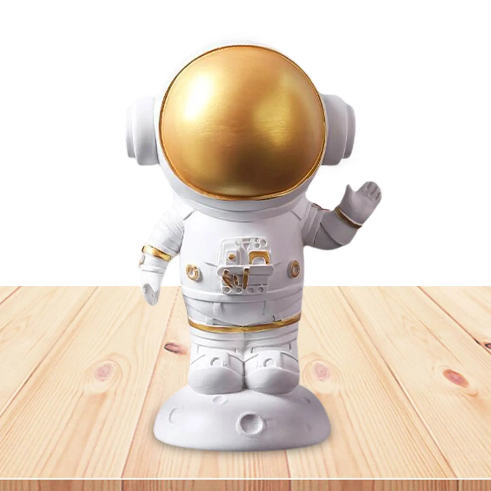 

Статуэтка астронавта из смолы, скульптура космического человека, обучающая игрушка, модель астронавта для детей, подарок