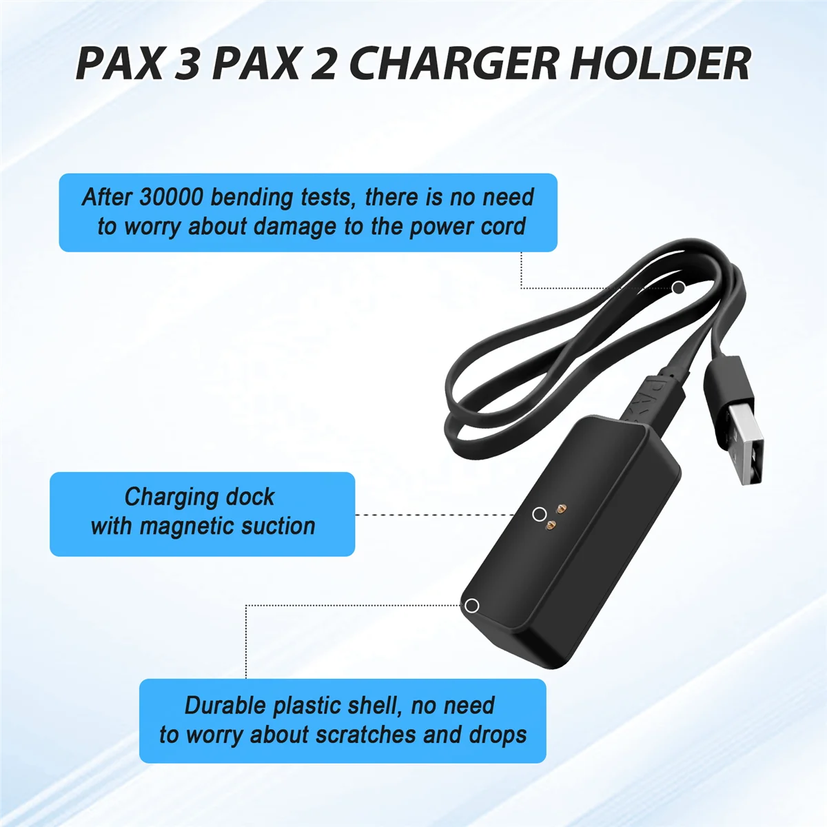 Сменная док-станция для зарядного устройства + USB-кабель PAX 3 2 аксессуары зарядная