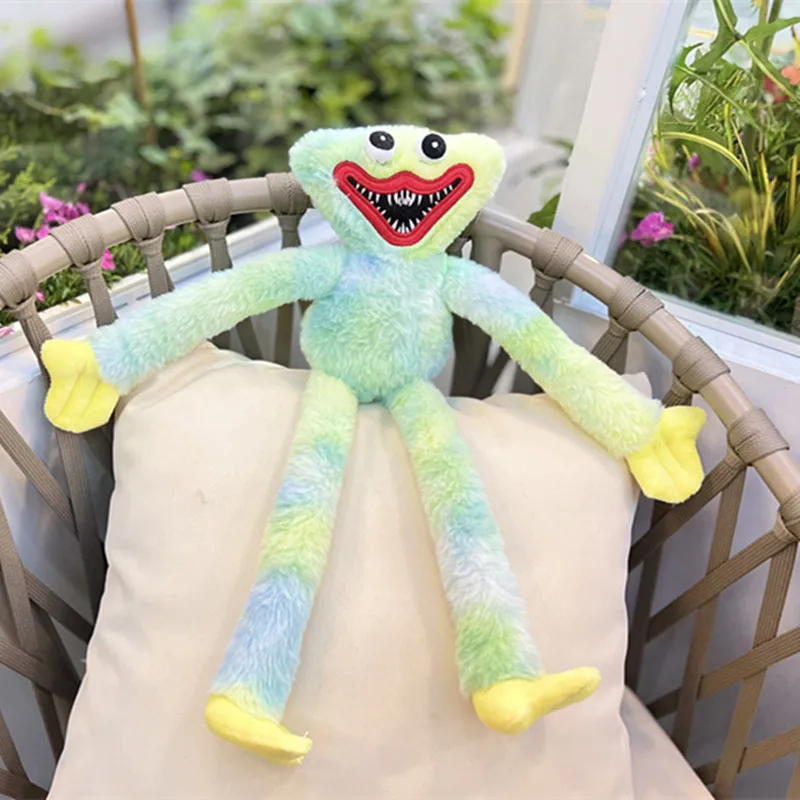 

Colorful Huggy Wuggy Stuffed Plush Toy Poppy Playtime Game Horror Doll Scary Soft Peluche Toys For Children Boys Birthday Gift