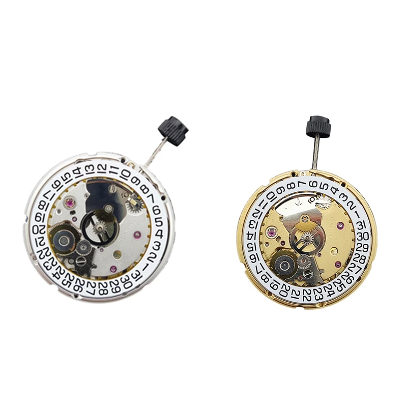 

PT5000 Automatic Mechanical Watch Movement 21600 Bph-28800 Bph Date Display Clone 2824 25 Jewel 25.6Mm Diameter