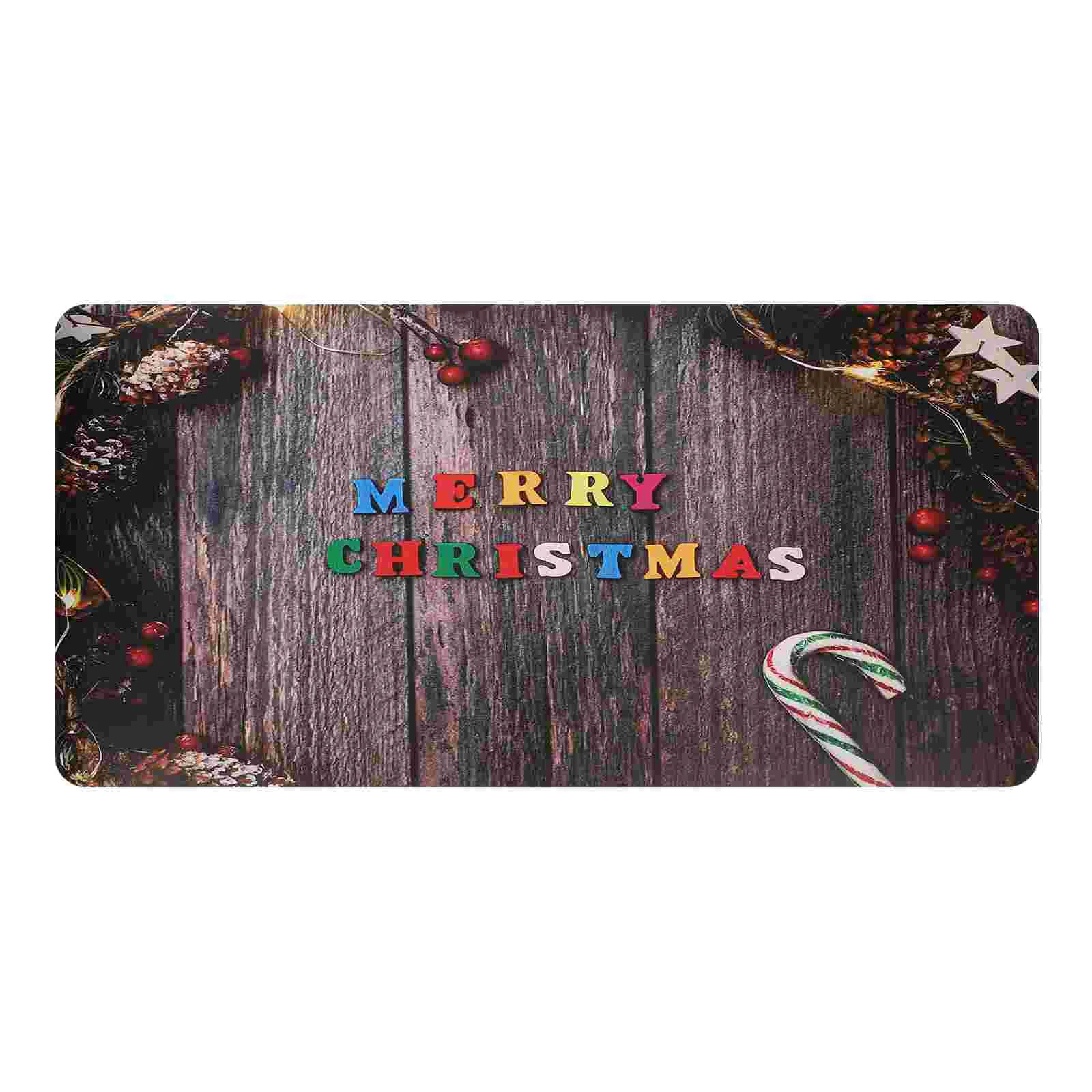 

Pad Computergaming Mat Laptop Nonrubber Mattbases Office Desk Christmas