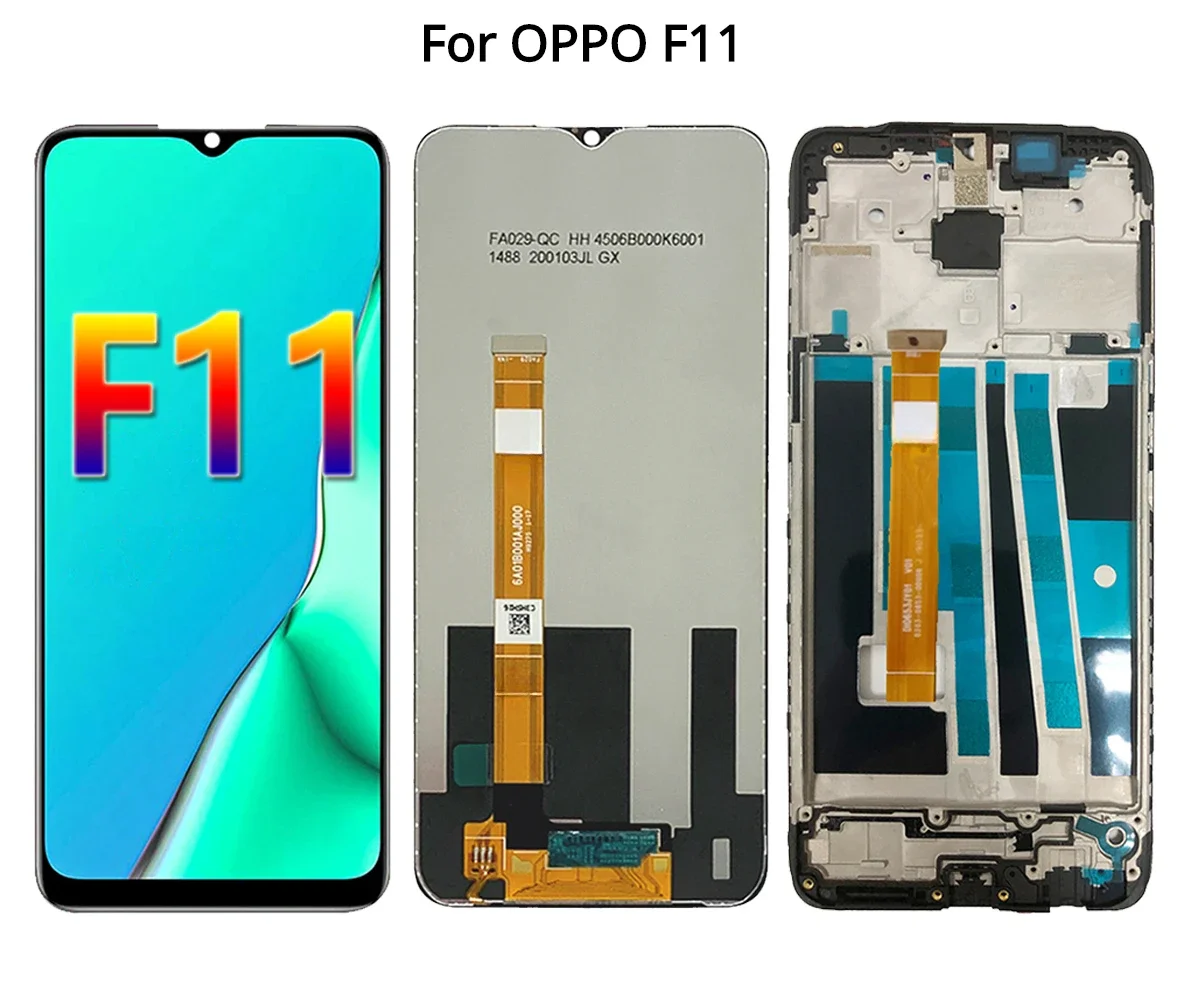 6 53 &quotдля OPPO F11 CPH1913 CPH1911 ЖК-дисплей сменный преобразователь сенсорного экрана в