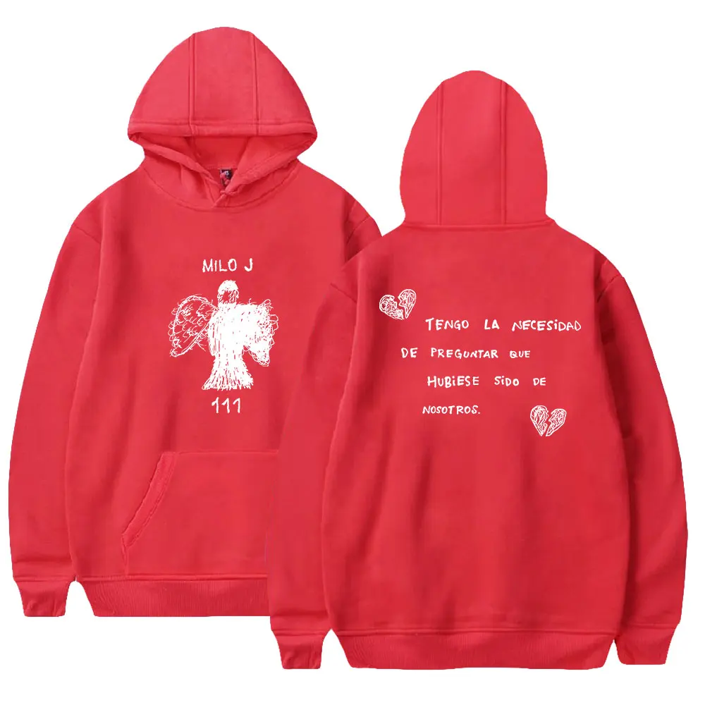 Толстовка с капюшоном Milo J Singer 111 унисекс уличная одежда длинными рукавами