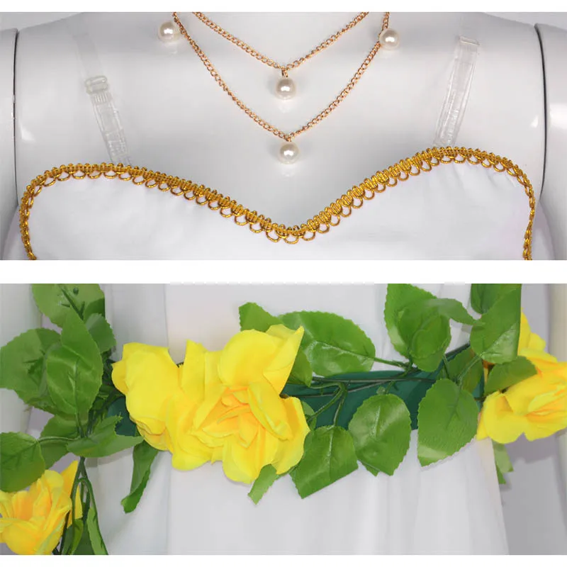 Костюмы для косплея Aerith аниме форма финальной фантазии униформа ролевых игр