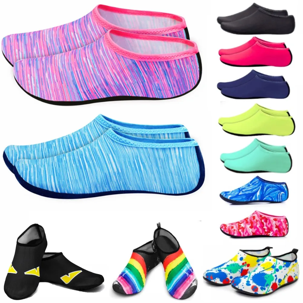 

Unisex Water Shoes Beach Swimming Aqua Shoes Men Women Sports Water Diving Underwater Socks Breathable Seaside Socks