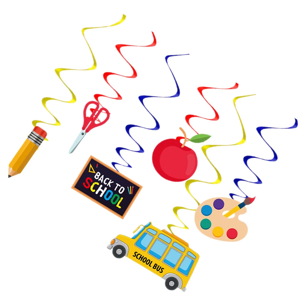 

Household Products Returning Class Hanging Spirals Welcome Backdrop Back-to-class Ornaments