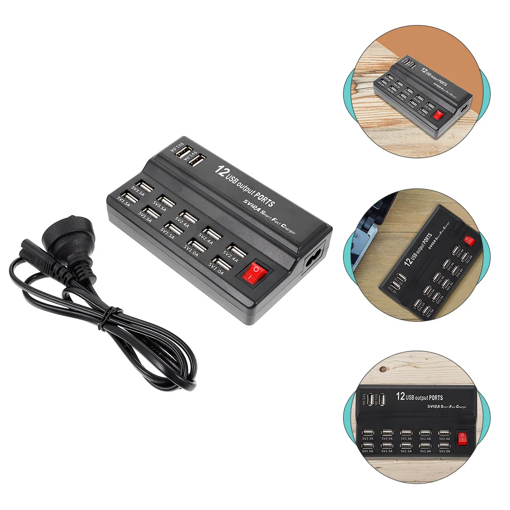 

1 Set USB Charging Station Prime Premium Sturdy Power Adapter Charging Device for Office Home