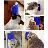 2022jmt cat self groomer wall corner groomers soft grooming brush massage combs for cat puppy grooming tool softer massager toy