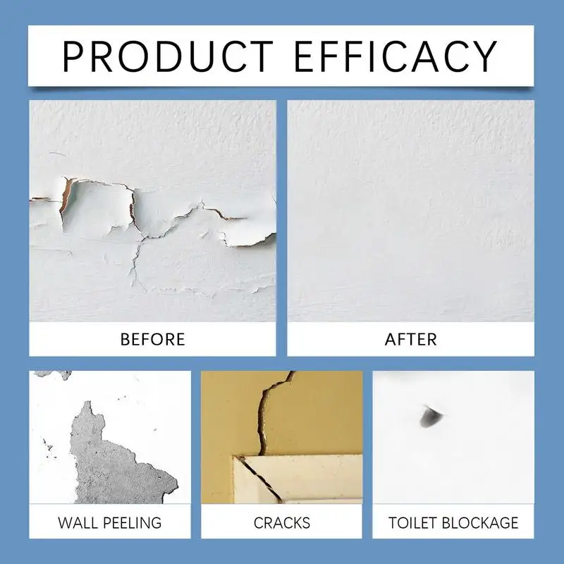 Средство для ремонта стен Многоцелевой бытовой ремонт Противопротекающая