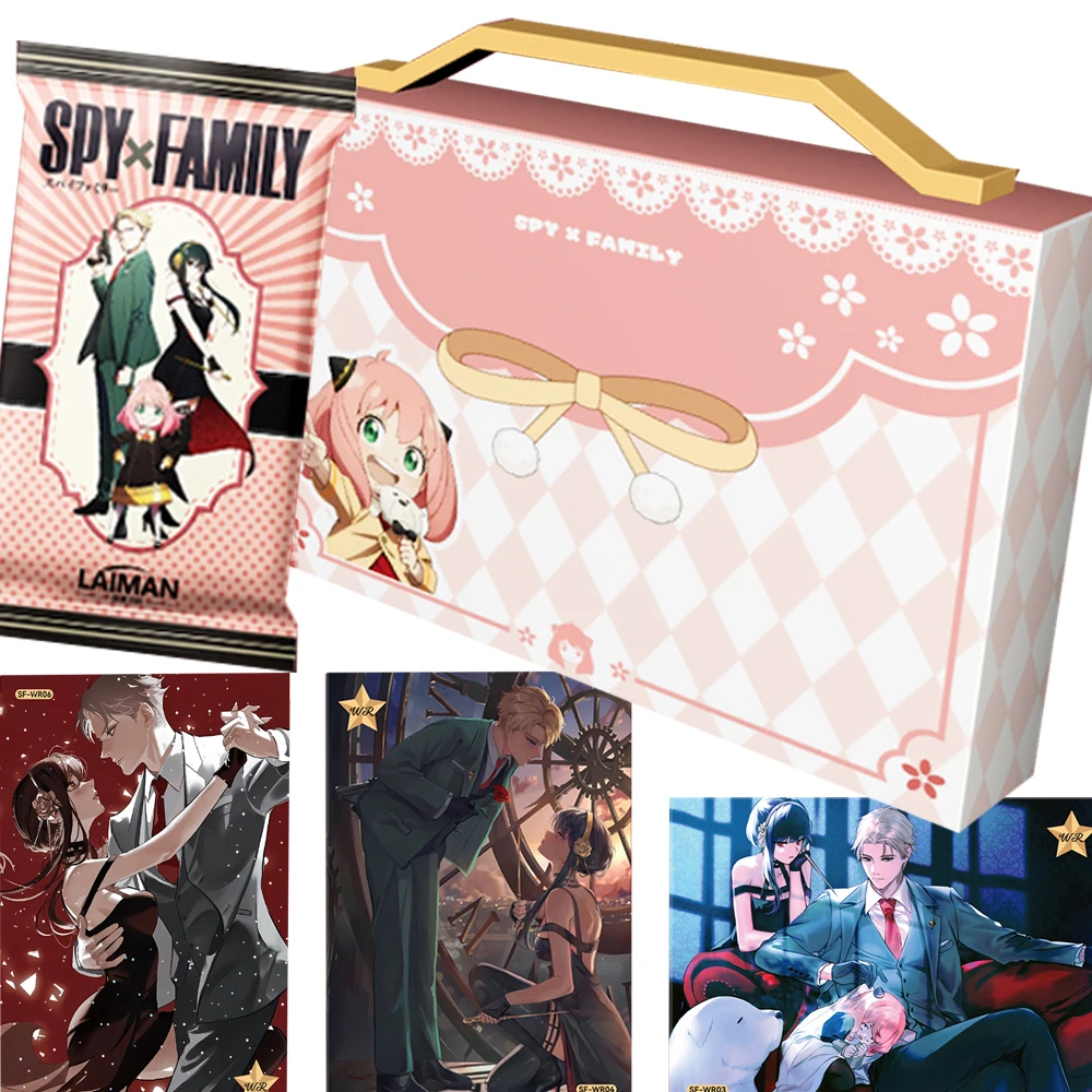 Шпионская семейная коллекция открыток персонаж аниме loyor Loid подделка Юбилейная