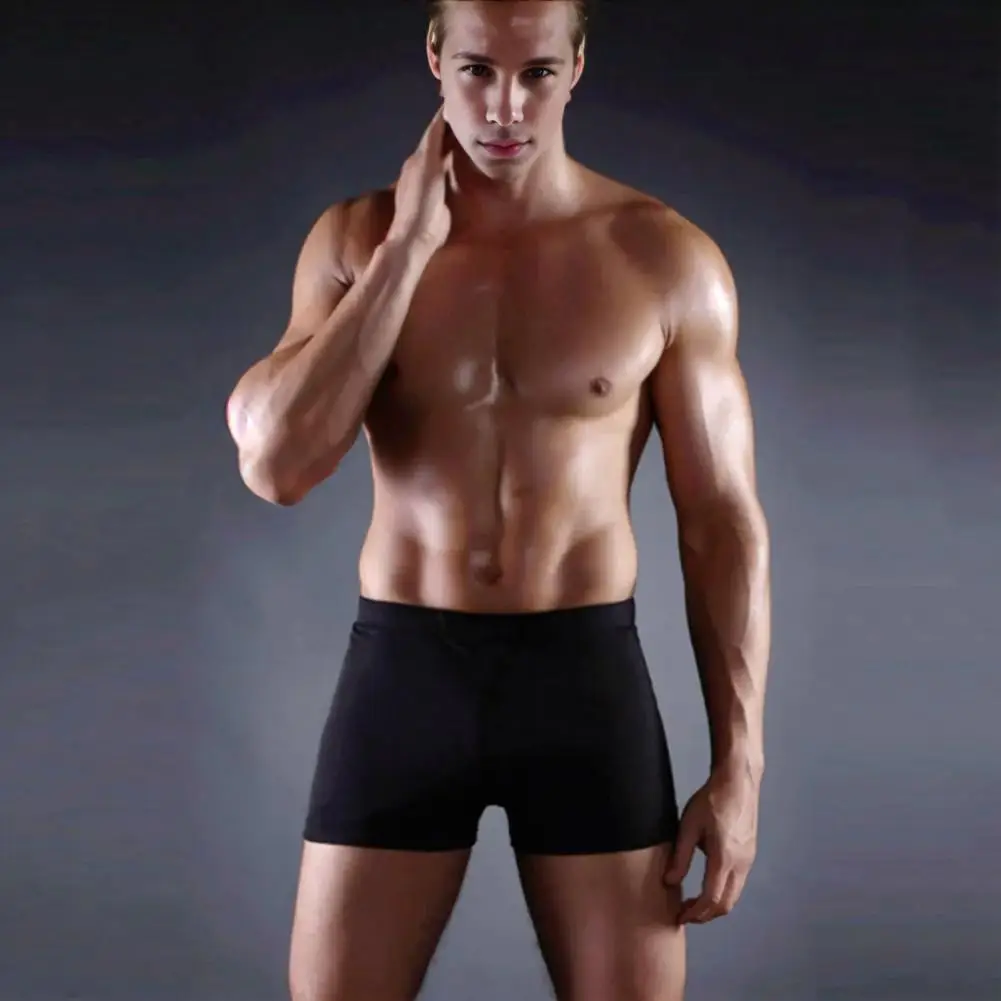 Мужские шорты для плавания Быстросохнущий купальник со средней талией на