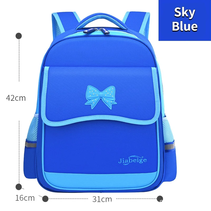 British Style Girl Primary School Student Bow Sweet Backpacks 2022 New Grade 1-6 Children Large Capacity Fashion Schoolbags Hot