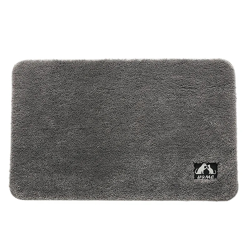 

Eovna Bath Mat Mircrofiber Super Absorbent Bathroom Carpets Rugs Bathtub Floor Mat Doormat for Shower Room Toilet Bathroom Mat