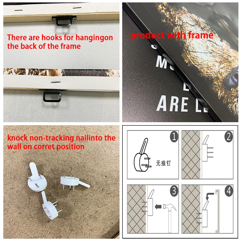 Мусульманская каллиграфия с рамкой Allahu Akbar бежевый Золотой Мрамор жидкость