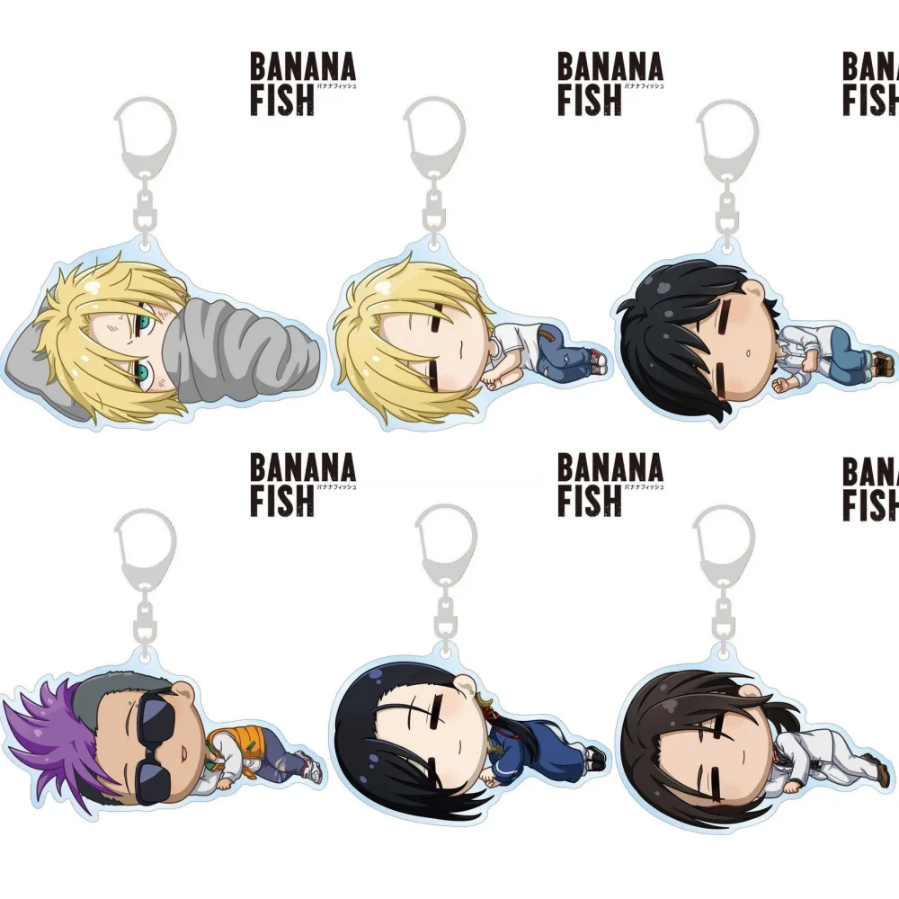 Брелок с подвеской в виде магазина аниме акриловый брелок HD персонажами Lynx Eiji