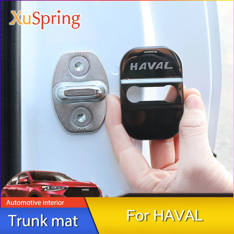 

Door lock Protective cover Car-Styling Car Accessories Stainless Steel For Haval F7/F7X H6 H2 H3 H4 H8 H9 2018 2019 2020 2021