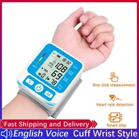 upper arm cuff wrist blood pressure monitor digital upper arm blood pressure meter heart rate pulse sphygmomanometer tonometer