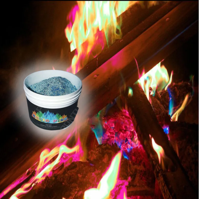 

Mystical Fire Powder Magic Tricks Magical Changing Flame Powder Decorative Fire Flame Colorful Flames Festival Party Supplies