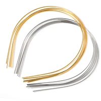 10pcs 5pcs 1 5mm metal headband base hairband wire rims hoop for headwear diy bride wedding hair jewelry making accessories