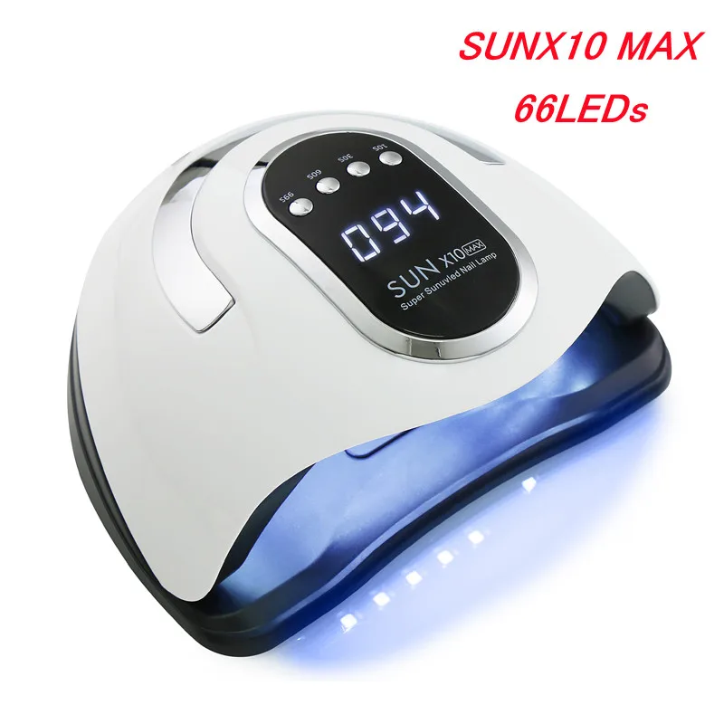 Лампа SUN X10 Max УФ/LED для сушки ногтей профессиональная лампа с датчиком движения