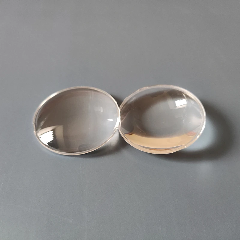 

#XIJL-33 High quality Magnifier Lens , Convex lens, Zoom multiple: 4-6 , Size: 33X6.5mm, Focal length: 48mm, PMMA