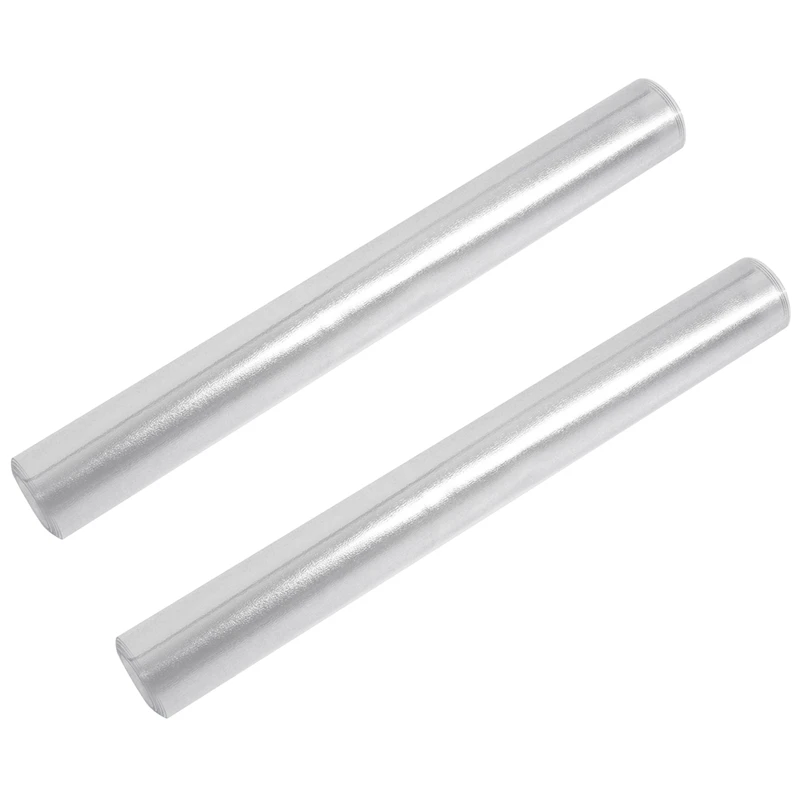 

NEW-2X Clear Desk Pad, 35.5 Inch X 17.7 Inch Non-Slip Textured PVC Soft Desk Writing Mat - Round Edges Desk Protector