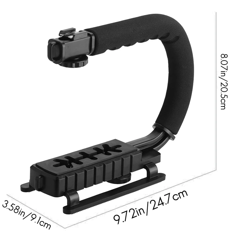 U-образная рукоятка держатель для видеокамеры Ручной Стабилизатор адаптер