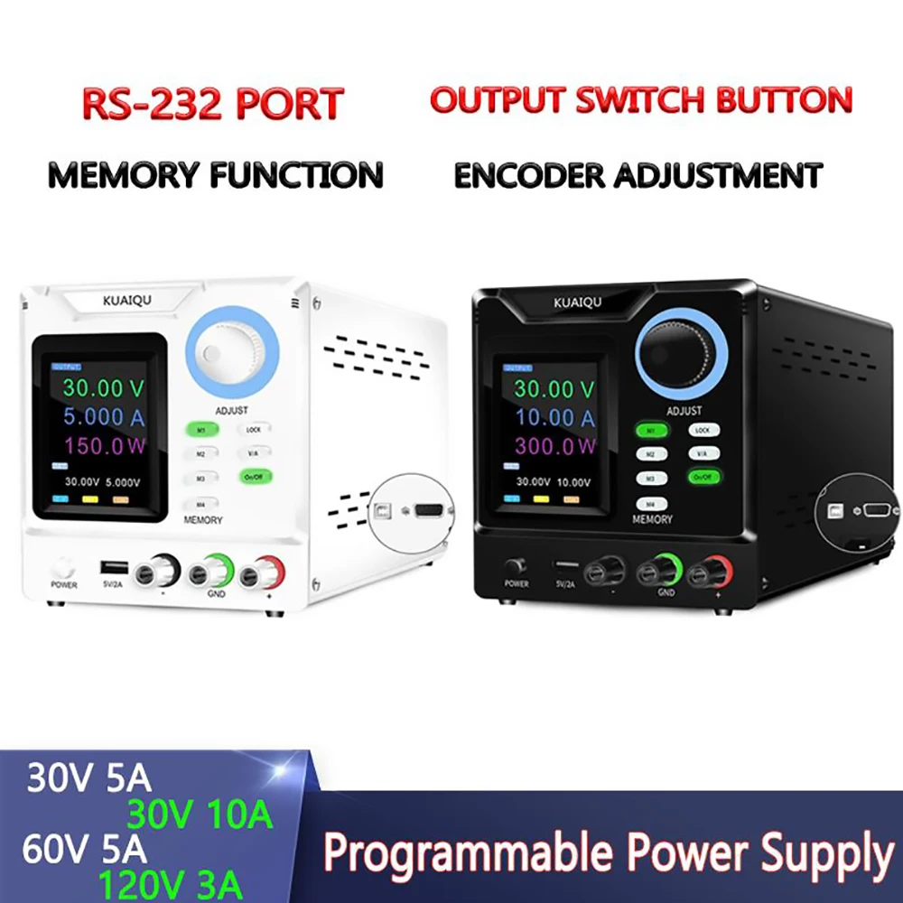 

RS-232 Программируемый Регулируемый источник питания 30 В, 5 А, 30 в, 10 А, 60 В, 120 В, регулятор напряжения для передачи данных через компьютер
