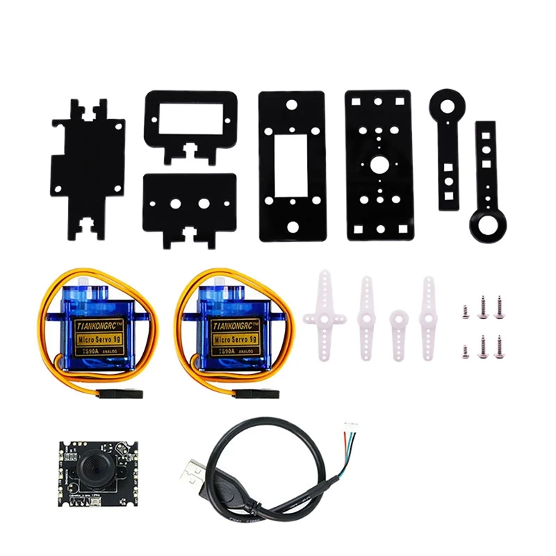 

Для Raspberry Pi Smart Car Robot Camera Pan/Tilt Two-Degree Of Freedom Servo