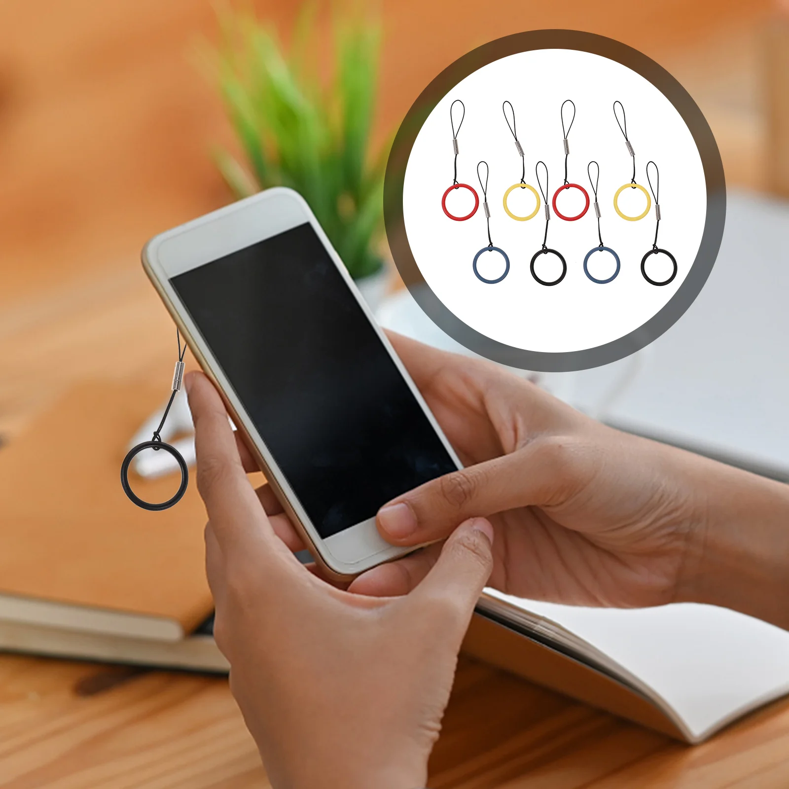 

Lanyard Strap Lanyards Cell Finger Wrist Chain Ring String Keychain Hand Anti Lost Straps Hanging Rope Mobile Layard Cellphone