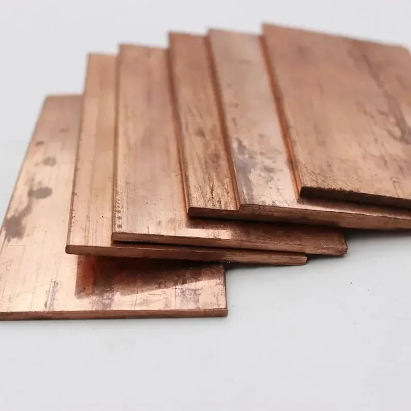 Металлическая плоская пластинчатая полоса Copper Cu