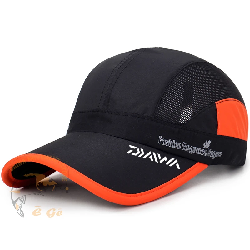 Daiwa Men's Spring Summer New Fashion Baseball Cap Unisex Men Fishing Baseball Caps Women Breathable Casual Sport Cap Sun Hat
