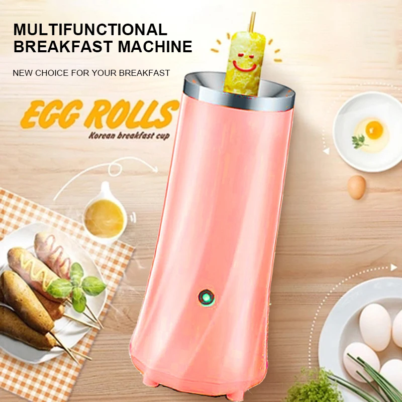 

Automatic Eggs Roll Maker Mini Electric Egg Boiler Cup Omelette Breakfast Machine Cooking Tools Eggmaster Sausage Burrito 1pc