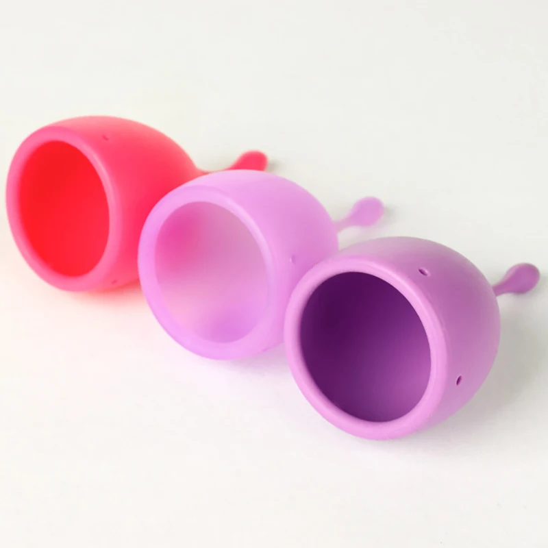 

Medical Silicone Menstrual cup Hygiene Cup Condoms Adults Intimate sex toy for Woman Reusable Feminine Menses Cup Menstruation