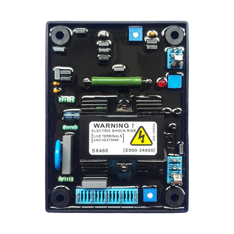 НОВЫЙ генератор энергии AVR SX460, автоматический регулятор напряжения, стабилизатор, блок управления, генератор переменного тока, дизельный генератор, детали, аксессуары