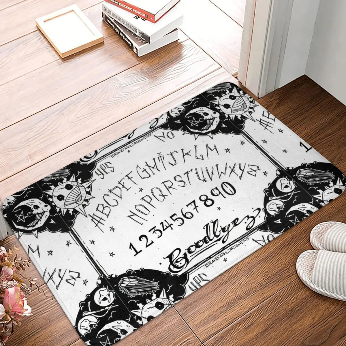 

Ouija нескользящий фланелевый коврик для ванной комнаты с надписью «Dead And rime»