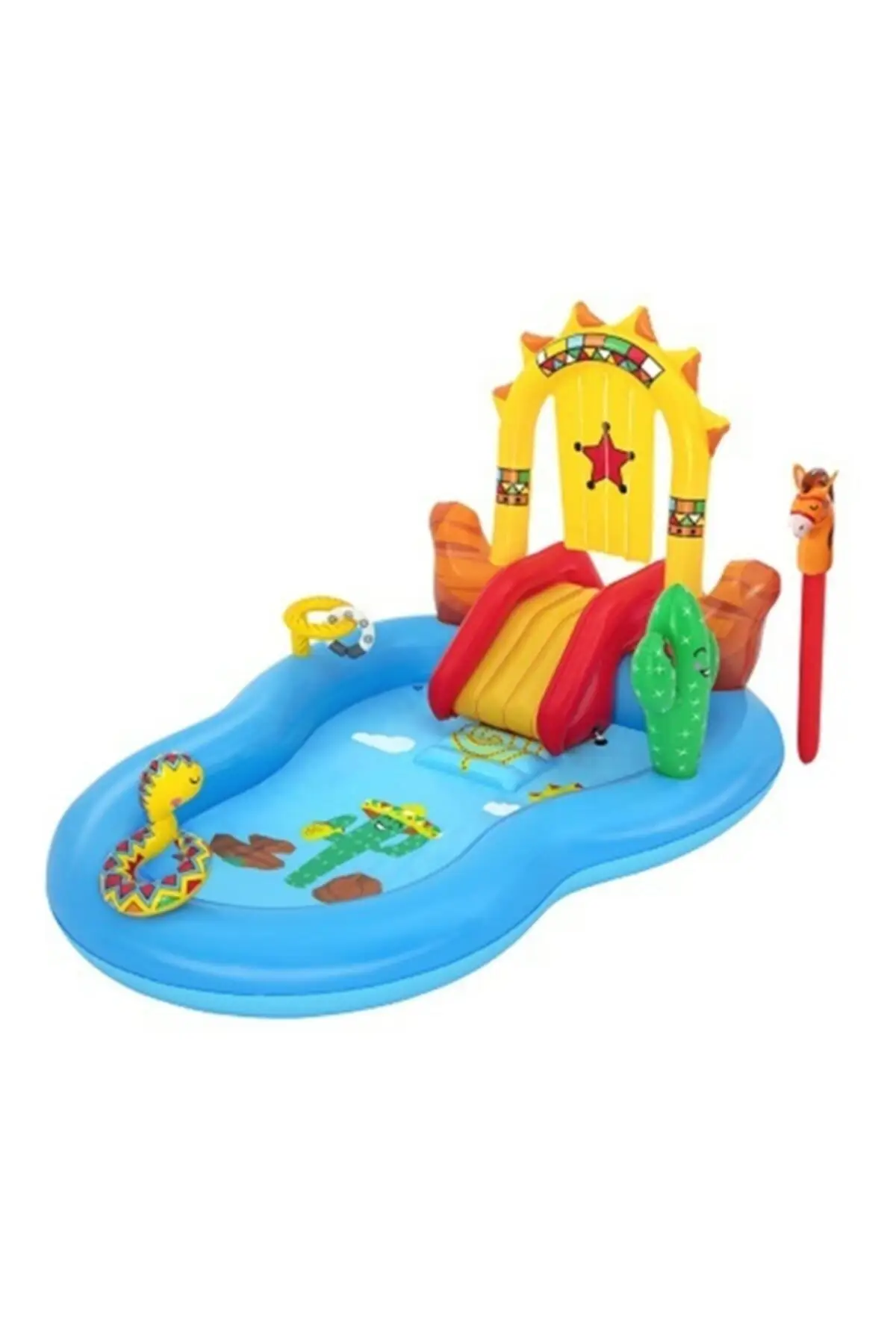 Bestway Wild West Play Pool 264X188X140 Cm 53118 Toy Akids