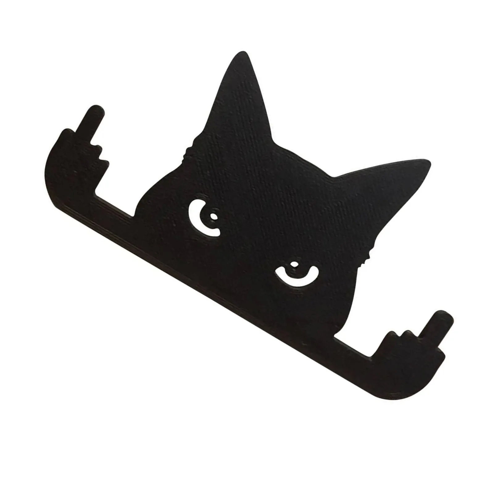 

Украшение в виде черной кошки, садовый декор с черным покрытием для кошек фермерского дома, с черным покрытием для крыльца, балкона, патио