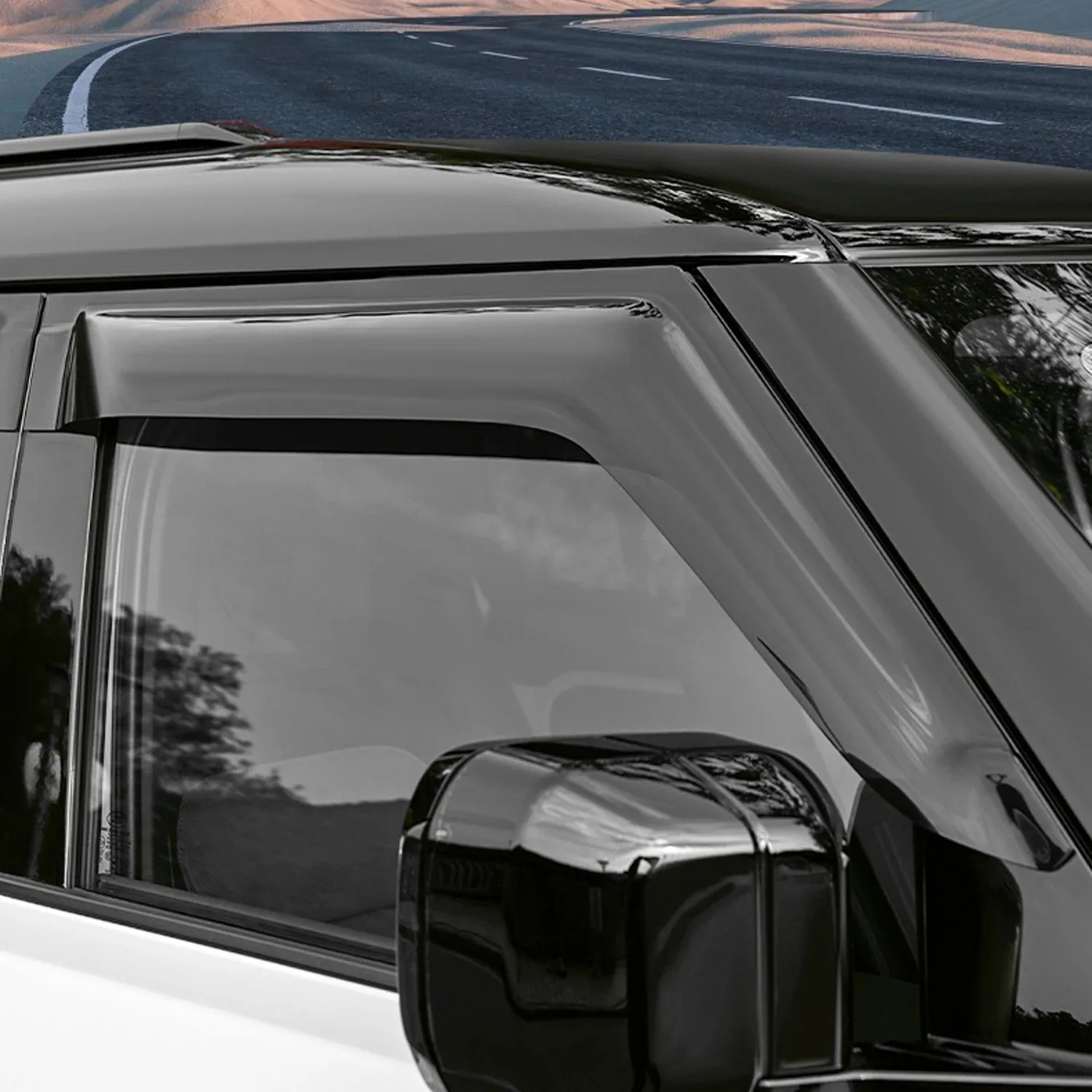 Козырёк от дождя и солнца для Land Rover Defender 90 110 2020-2023