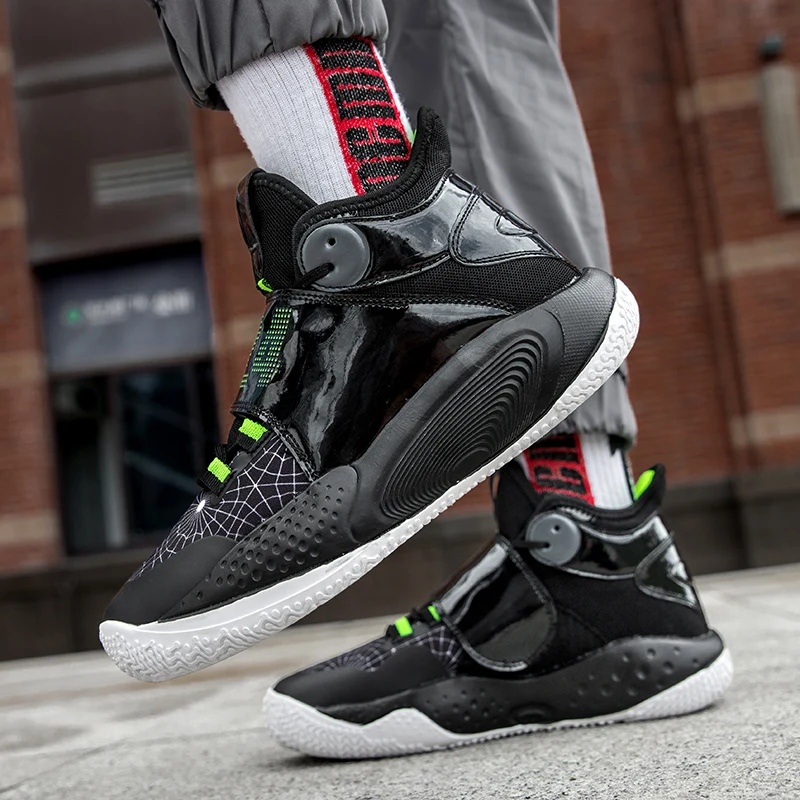 Brand Professional Basketball Shoes For Men Non slip Shockproof Sneakers Breathable Training Sports Shoes Women Basketball Boots