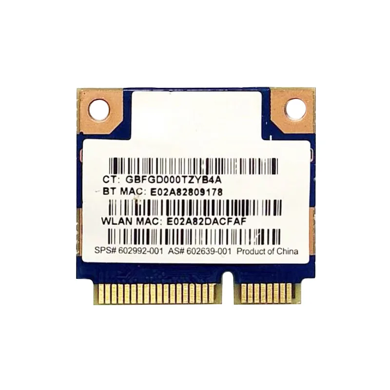 Оригинальная беспроводная карта Wi-Fi + 3 0 Bluetooth Ralink RT3090BC4 300 Мбит/с 802.11b/G/N Mini PCI-E Card
