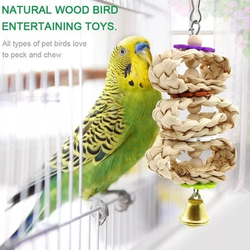 Подвесной гамак для птичьего попугая подъемная лестница клетка Budgerigar подвесной