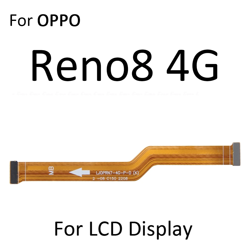 Фото Основная плата, материнская плата, ЖК-разъем, гибкий кабель для OPPO Reno 4 5 6 7 8 Reno4 Reno5 Reno6 Reno7 Reno8 Pro Plus 4G 5G №4