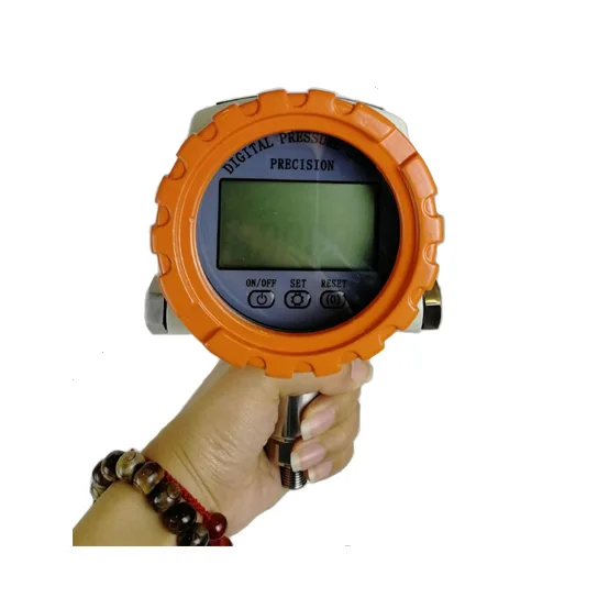 

Взрывозащищенный цифровой манометр для газа и воды