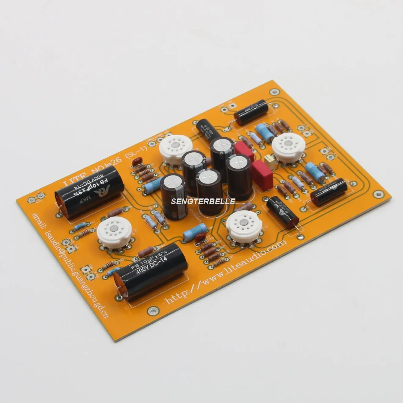 

HiFi 12AU7+12AX7*2+6DJ8 Stereo Tube Preamplifier Board Base On CAT SL-1 Signature Preamp Circuit