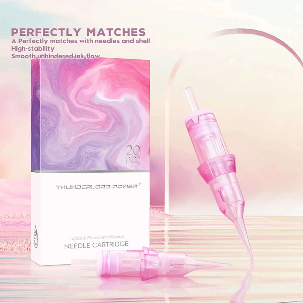 

20pcs/Box Biomaser P90 Tattoo Cartridge Needle Disposable Sterile Membrane System Needles For P90 Permanent Makeup Machine