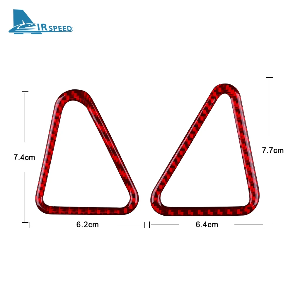 

Real Carbon Fiber Sticker For BMW M5 E39 5 Series 1998-2003 Car Dashboard Side Air Outlet Vent Cover Interior Trim Accessories