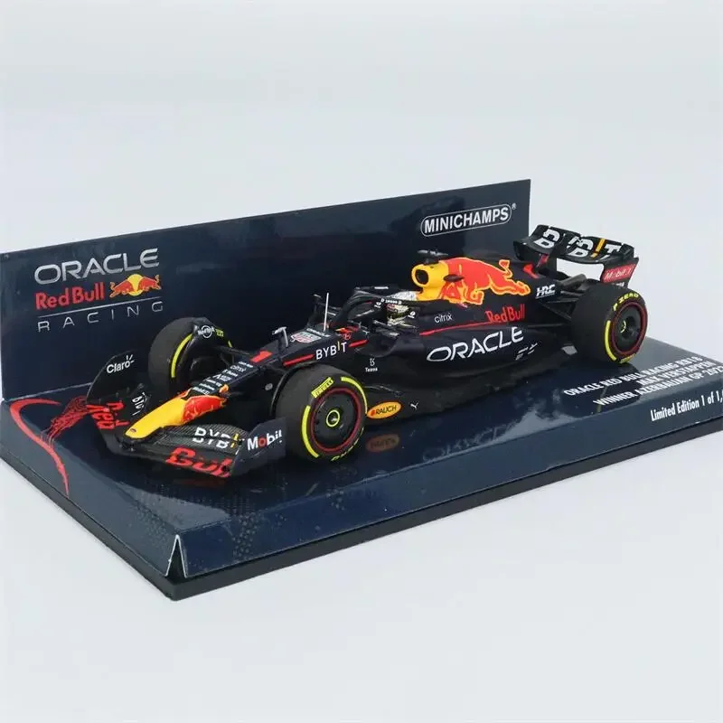 МИНОЧАМПС 1:43 2022 F1 RB18 # 1 максимальная испанская гоночная модель автомобиля AZERBAIJAN